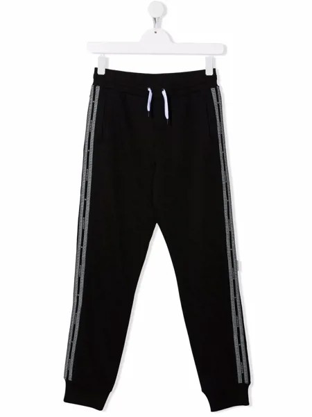 Givenchy Kids спортивные брюки с лампасами