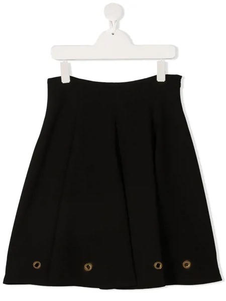 Versace Kids юбка с люверсами