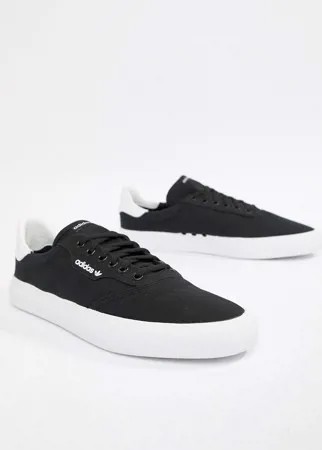 Черные кроссовки adidas Skateboarding 3MC B22706-Черный