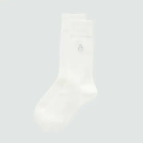 Носки Uniqlo, размер 28, белый