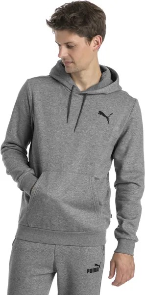 Худи мужское PUMA Essentials Hoody Fleece серое S