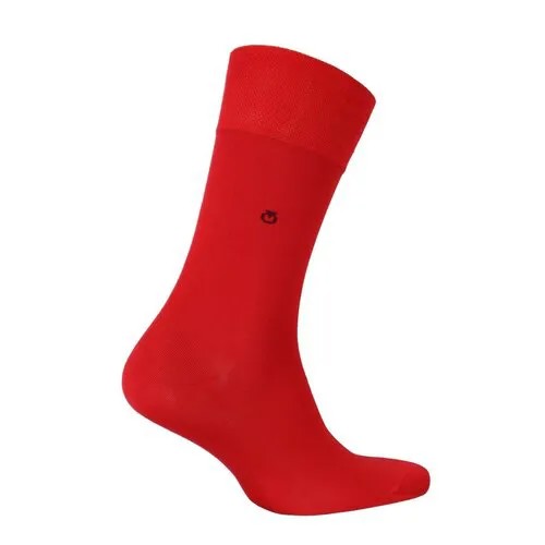 Мужские носки Opium, 1 пара, классические, размер 27, красный