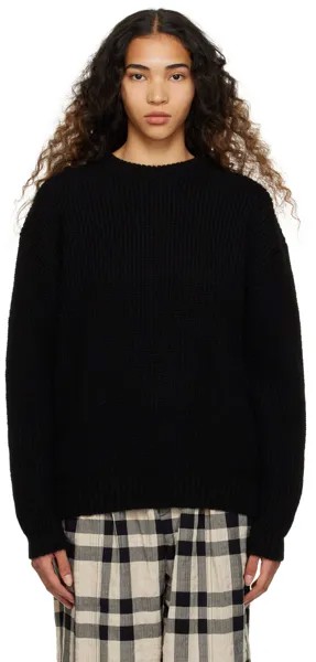Черный свитер с полутонами YMC