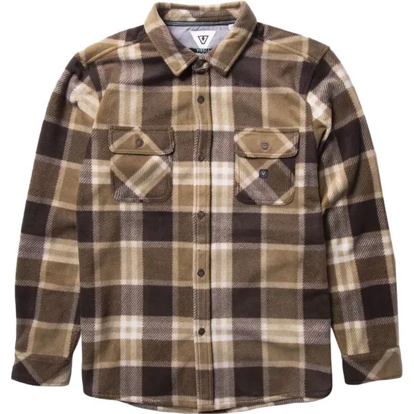 Фланелевая рубашка eco-zy polar Vissla, цвет java
