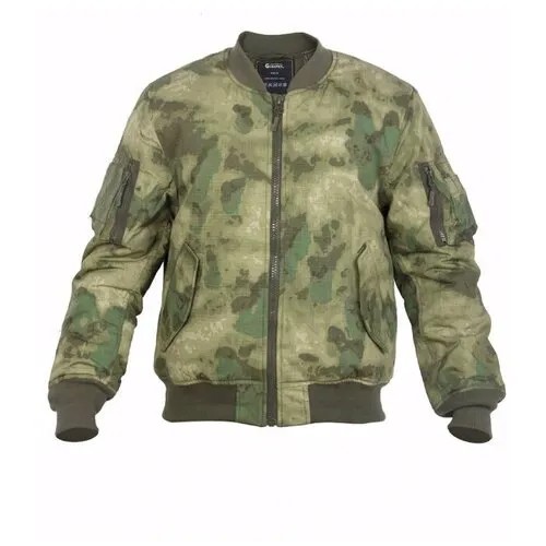 Куртка Пилот мужская утепленная (бомбер), GONGTEX Tactical Soft Flight Jacket, осень-зима, цвет Мультикам (Multicam)-M