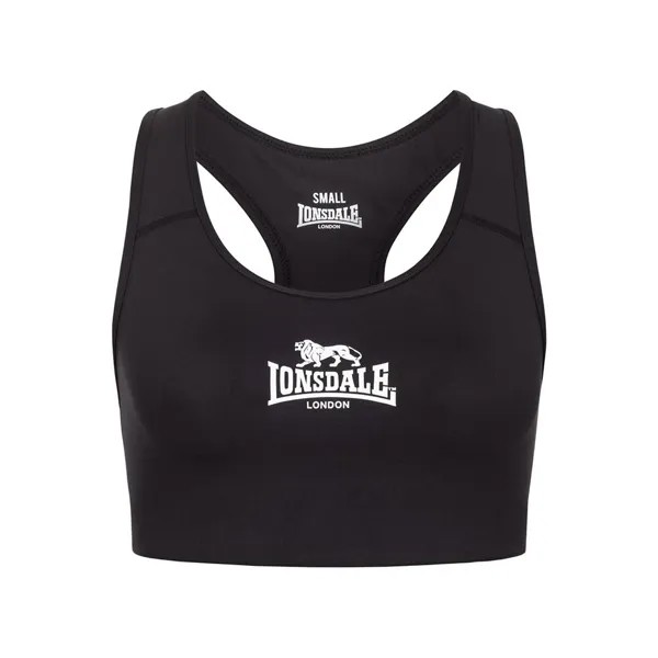 Спортивный топ Lonsdale Wardour, черный