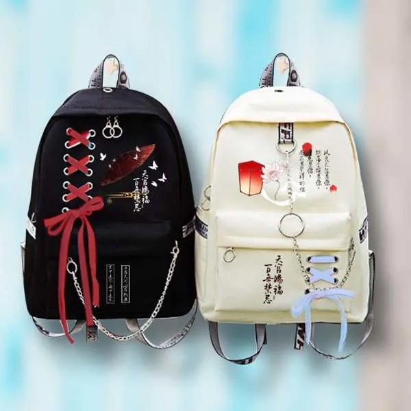 Школьный портфель Tian Guan Ci Fu Hua Cheng Xie Lian, Студенческая дорожная сумка для ноутбука, сумка для книг, Повседневная сумка для женщин и мужчин, подарок, 1 шт.