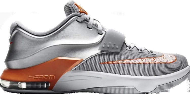 Кроссовки Nike KD 7 'Wild West', серебряный