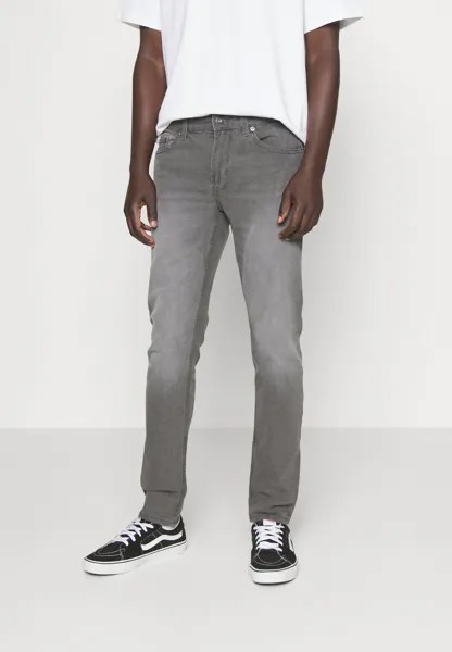Джинсы приталенного кроя ONSLOOM BOX SLIM FIT Only & Sons, серый деним