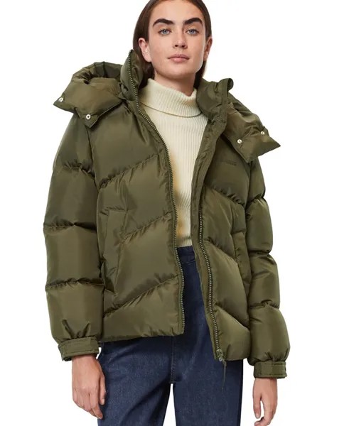 Стеганая куртка Marc O'Polo Denim, темно-зеленый