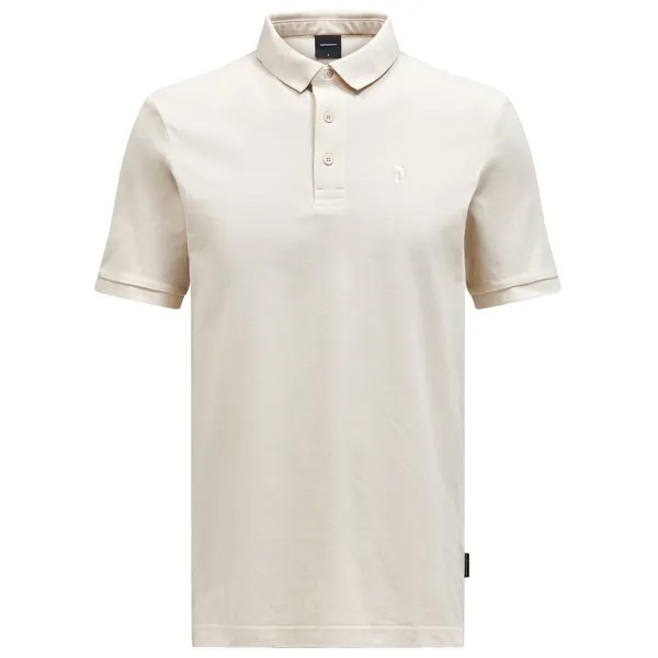 Рубашка поло Peak Performance Classic Cotton Polo, цвет Sand Fog