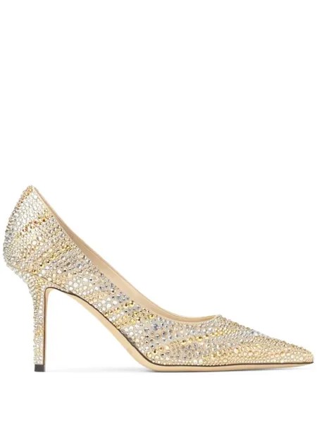 Jimmy Choo туфли Love 85 мм, золотистый