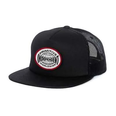 Кепка Primitive x Independent Truck Co. Global Trucker Hat (черная)
