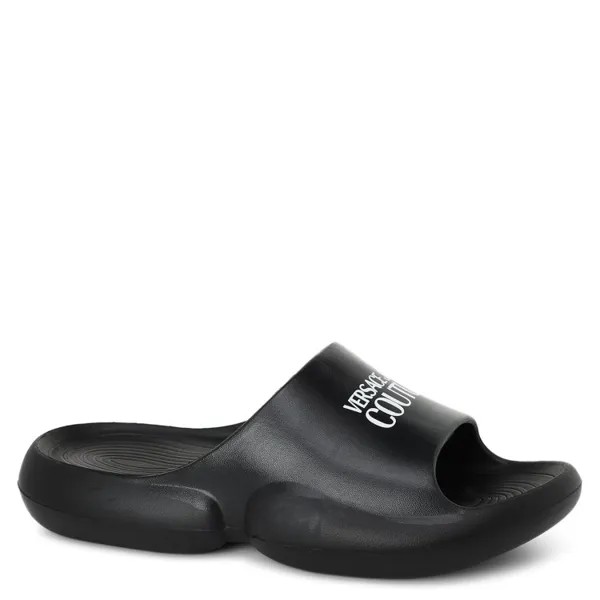 Сланцы мужские Versace Jeans Couture 74YA3S8A черные 41 EU