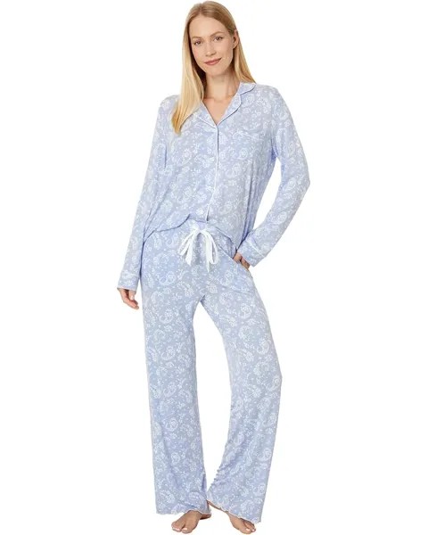 Пижама P.J. Salvage Loungewear Pretty In Paisley Pajama Pj Set, цвет Blue Whisper