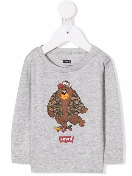 Levi's Kids футболка с логотипом