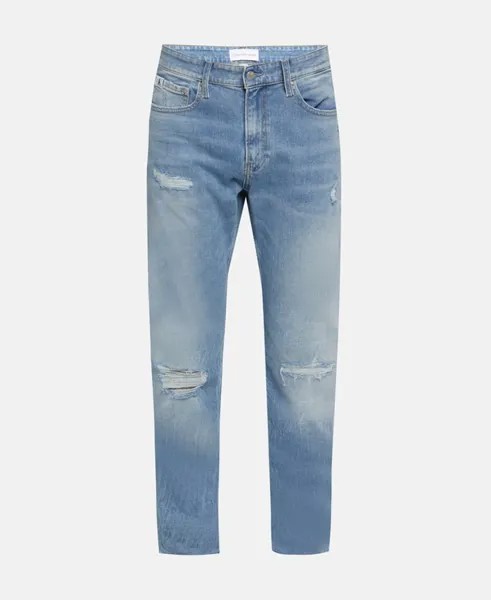 Джинсы узкого кроя Calvin Klein Jeans, светло-синий