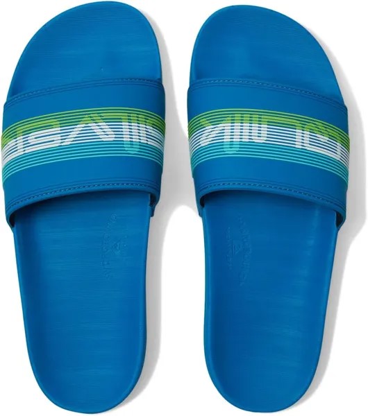 Сандалии Rivi Slide Quiksilver, цвет (Wordmark) Blue 4