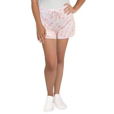 Женские розовые вязаные повседневные шорты Lucky Brand с принтом и принтом XL BHFO 4256