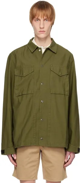 Зеленая летная куртка rag & bone