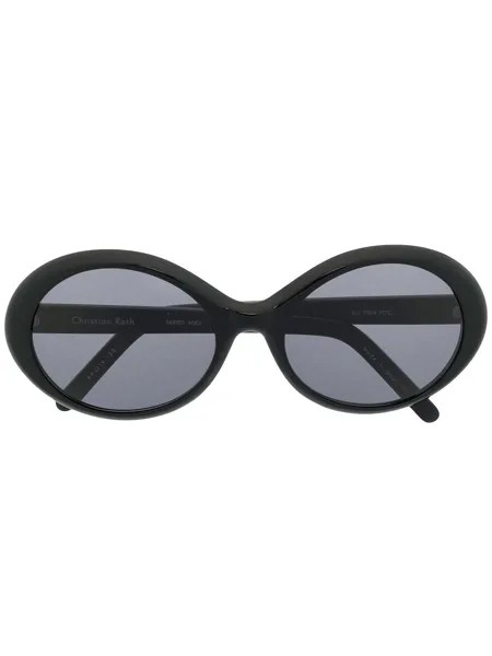 Christian Roth солнцезащитные очки Series в овальной оправе