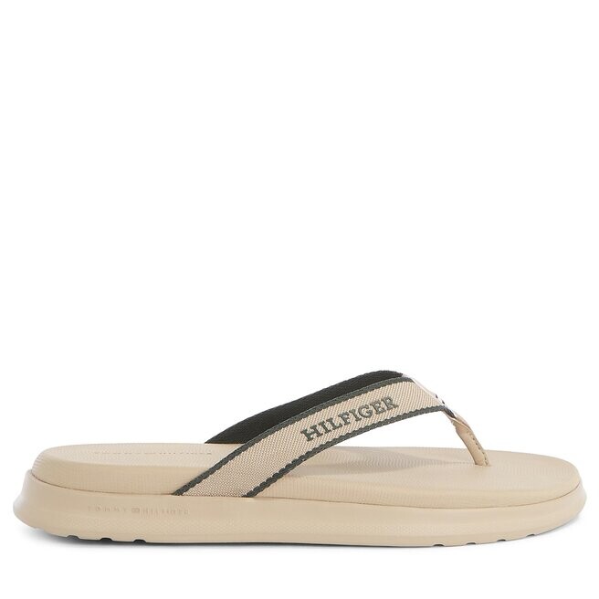 Сандалии Tommy Hilfiger Dual Density Toe Beach Sandal FM0FM05015 Beige AEG, бежевый