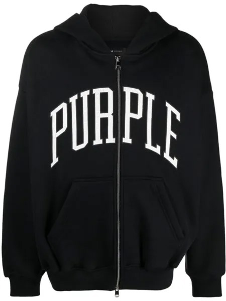 Purple Brand худи с логотипом, черный