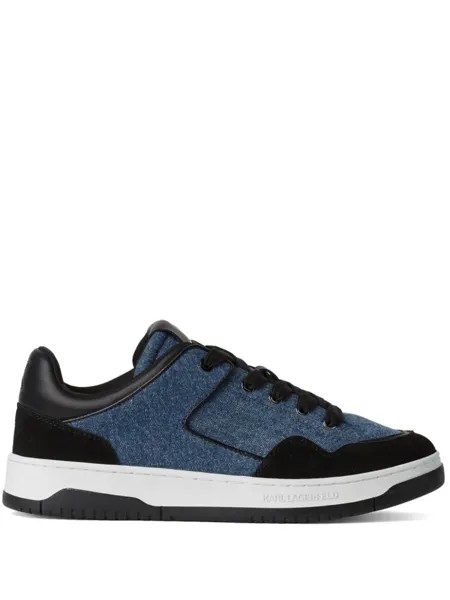 Karl Lagerfeld Jeans джинсовые кеды Krew, синий