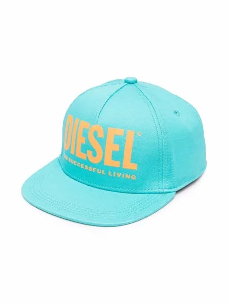 Diesel Kids кепка с вышитым логотипом