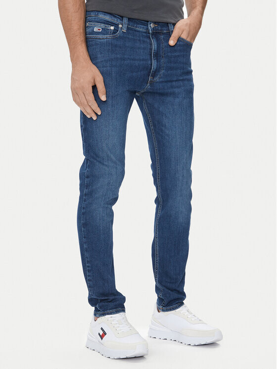Джинсы скинни Tommy Jeans, синий