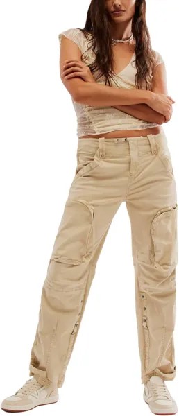 Брюки Free People Can'T Compare Slouch Pant, цвет Rye