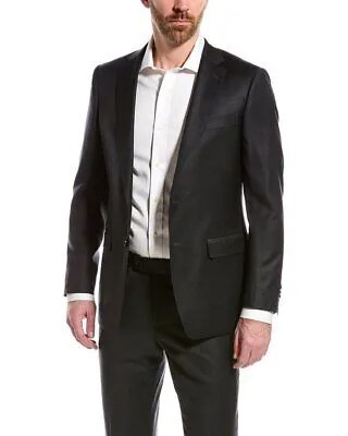 Мужской шерстяной костюм приталенного кроя Cavalli Class из 2 предметов