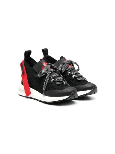 Dsquared2 Kids кроссовки на шнуровке