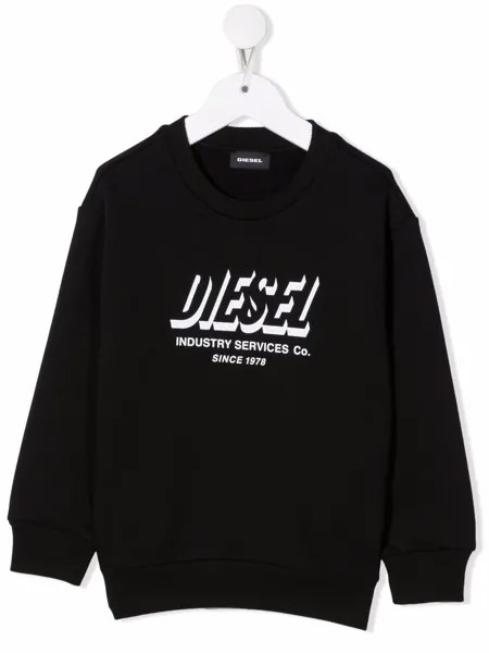 Diesel Kids толстовка с логотипом