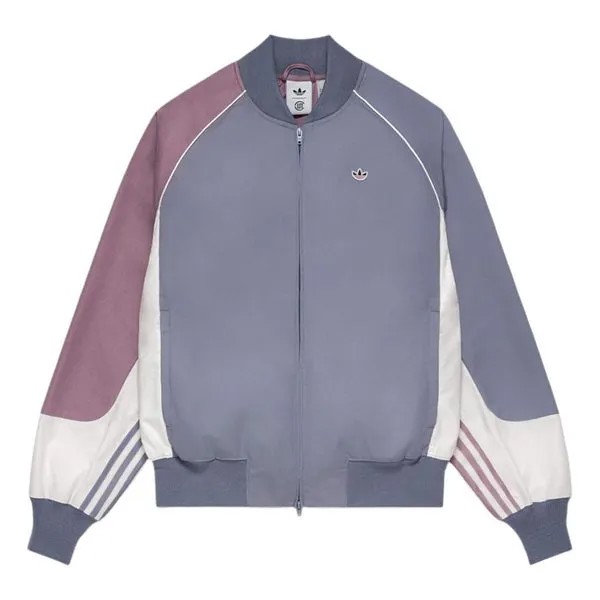 Куртка x clot спортивная куртка азиатские размеры Adidas, фиолетовый