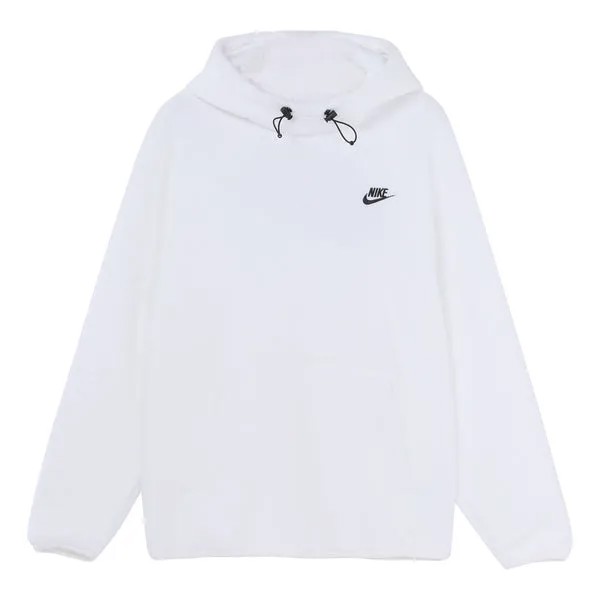 Толстовка Men's Nike Sportswear Sport Essentials+ Casual Sports Breathable Fleece Pullover White, белый
