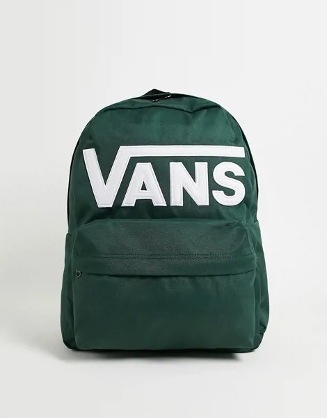 Темно-зеленый рюкзак Vans Old Skool Drop V-Зеленый цвет