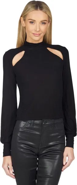 Пуловер Michael Lauren Gifford Mock Neck, черный