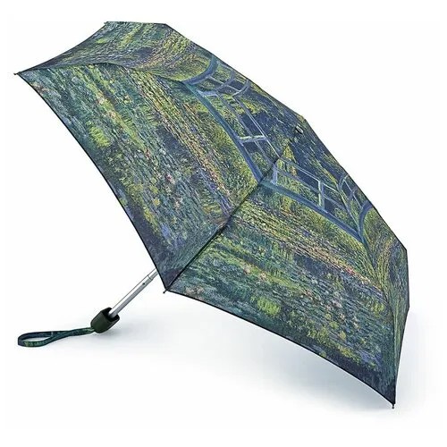 Зонт женский механика Fulton L794-2349 Monet (Пруд с лилиями,К.Моне)