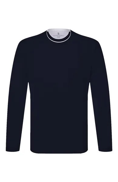 Хлопковый лонгслив Brunello Cucinelli