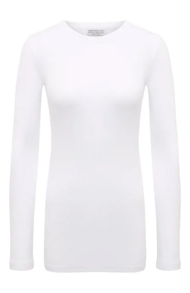 Хлопковый лонгслив Brunello Cucinelli