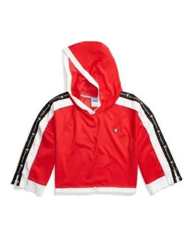 Укороченная сетчатая худи Champion Red Spark