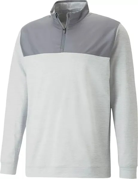 Мужской пуловер для гольфа с молнией 1/4 Puma Cloudspun Colorblock