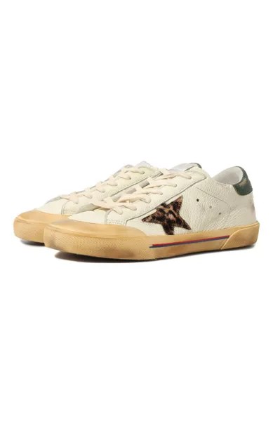 Кожаные кеды Super-Star Golden Goose Deluxe Brand