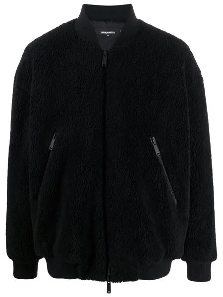 Dsquared2 бомбер из шерпы