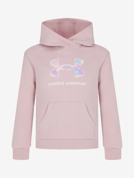 Худи детская Under Armour Rival Logo Hoodie, Розовый