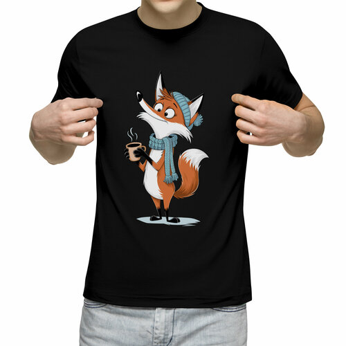 Футболка Us Basic, размер 2XL, чёрный
