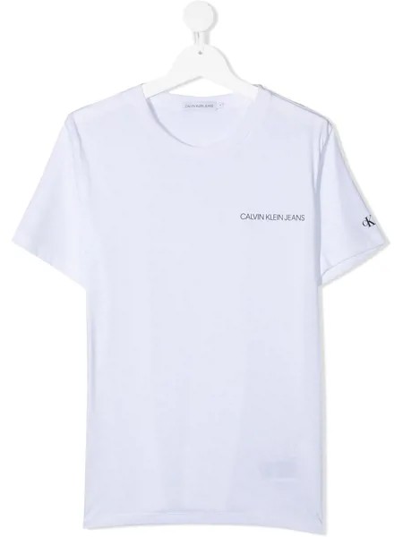 Calvin Klein Kids футболка с логотипом
