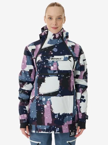 Куртка сноубордическая Анорак Rehall Vie-R Camo Abstract Lavender, Фиолетовый