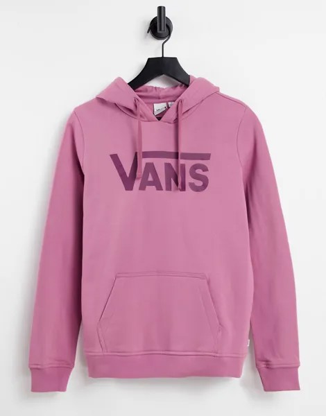 Худи фиолетового цвета Vans Classic II-Розовый цвет